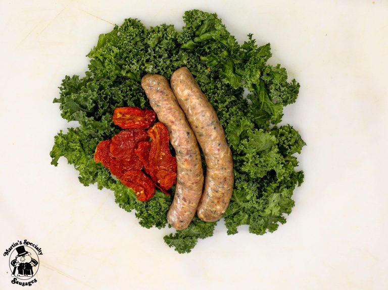 CHICKEN ITALIAN SAUSAGE WITH SUN DRIED TOMATO & BASIL – Martins Sausage